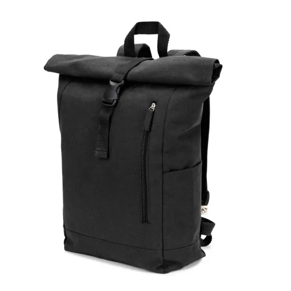 Zaino Roll Top in cotone riciclato - SAINT - Immagine 3