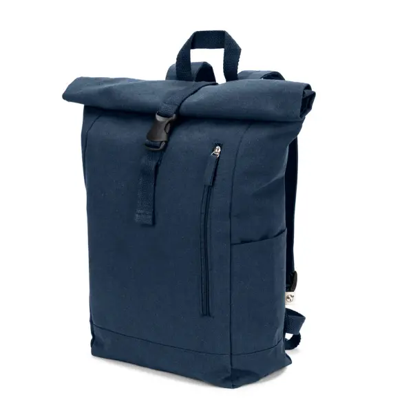 Zaino Roll Top in cotone riciclato - SAINT - Immagine 5