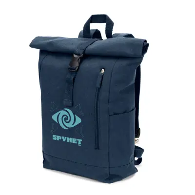 Zaino Roll Top in cotone riciclato - SAINT - Immagine 6