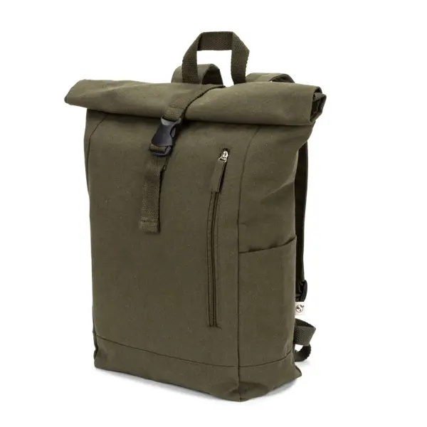 Zaino Roll Top in cotone riciclato - SAINT - Immagine 8