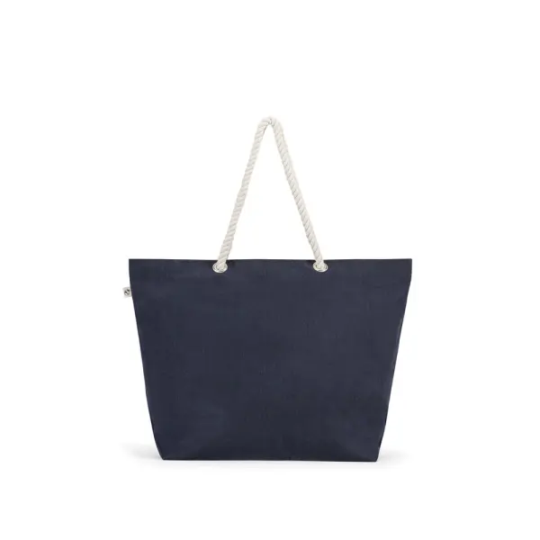 Borsa da spiaggia in cotone riciclato - ATHENS - Immagine 7
