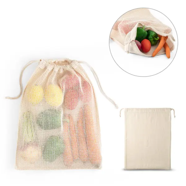 Borsa cotone con maglia - NAPOLI - Immagine 1