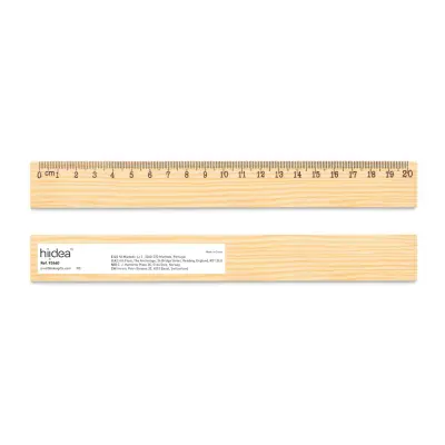 Righello in legno - WESLEY 20 - Immagine 1