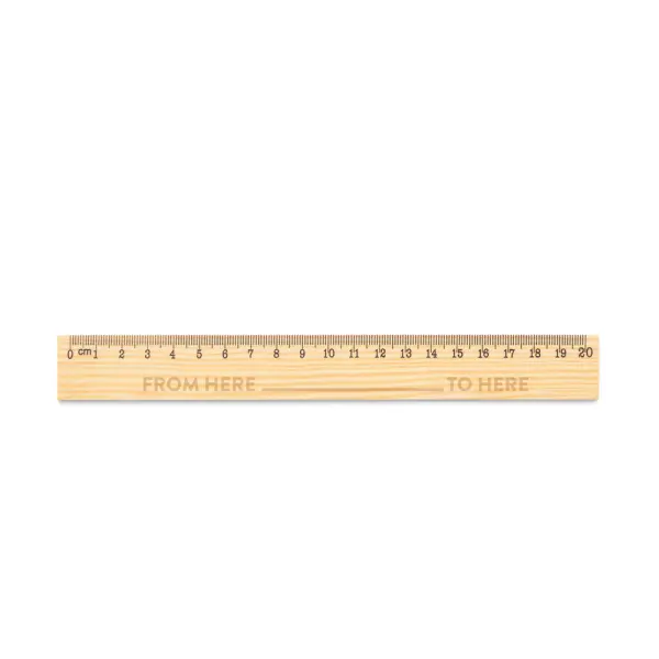 Righello in legno - WESLEY 20 - Immagine 3