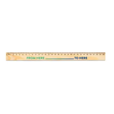 Righello in legno - WESLEY 30 - Immagine 6
