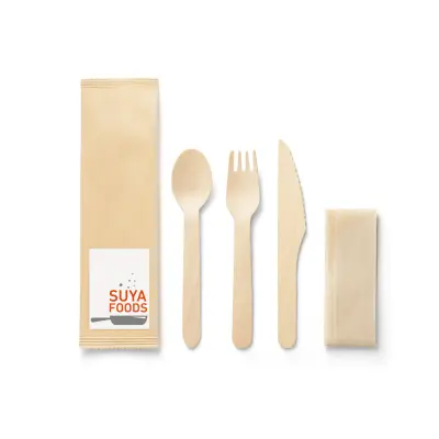 Set di posate in legno - SUYA - Immagine 5