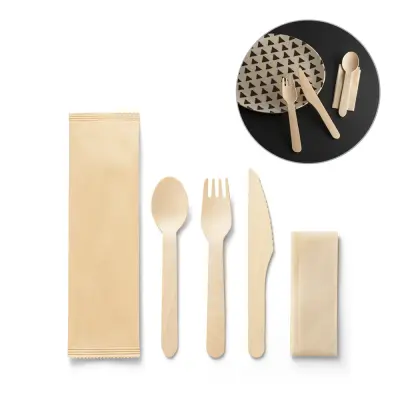 Set di posate in legno - SUYA