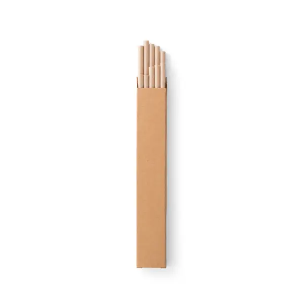 Set di 10 cannucce in carta kraft - LAMONE - Immagine 5