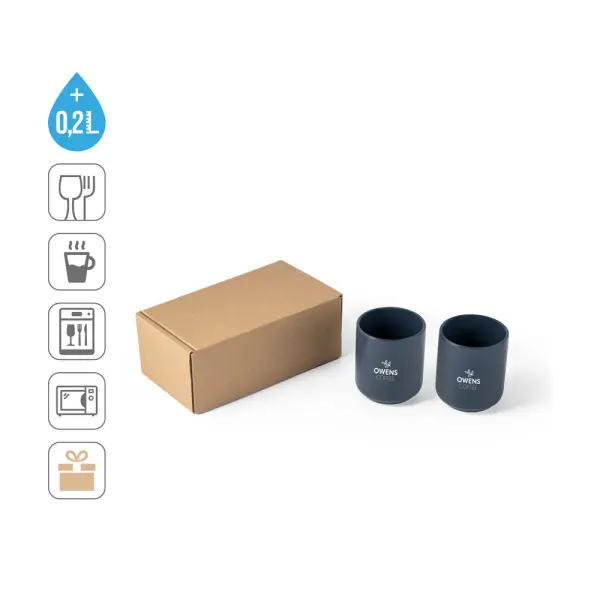 Set di tazzine in ceramica 280 ml - OWENS - Immagine 2