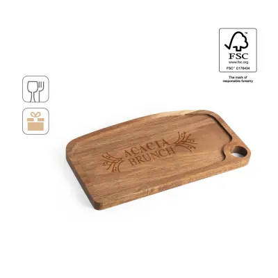 Tagliere in legno di acacia - CAPER - Immagine 4