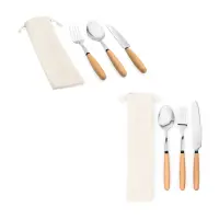 Set da 3 pezzi in legno di acacia - BOULUD