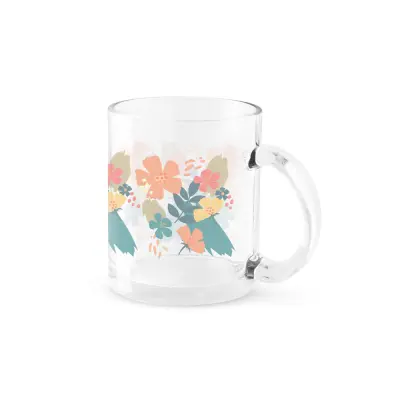 Tazza in vetro a sublimazione 350 ml - CARMO - Immagine 6