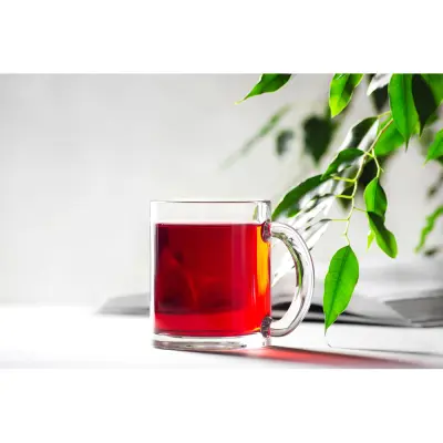 Tazza in vetro a sublimazione 350 ml - CARMO - Immagine 2