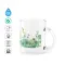 Tazza in vetro a sublimazione 350 ml - CARMO - Anteprima 3