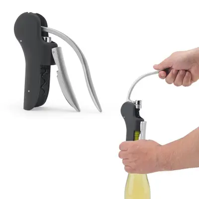 Cavatappi in ABS e zinco con leva automatica - LAGREIN