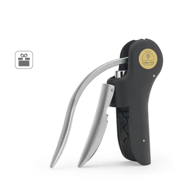 Cavatappi in ABS e zinco con leva automatica - LAGREIN - Immagine 2