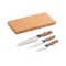 Set di 3 coltelli da cucina in acciaio - BAHARAT - Anteprima 1