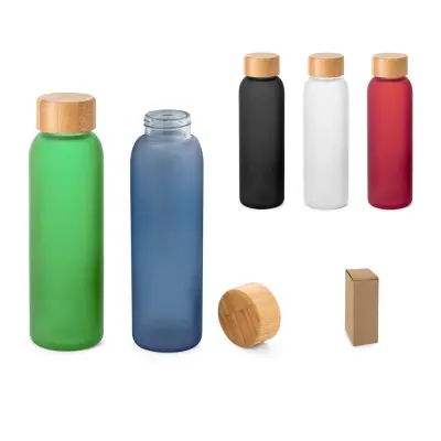 Bottiglia in vetro satinato 520 ml - LILLARD GLASS - Immagine 1