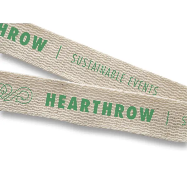 Lanyard 100% cotone - HEATHROW - Immagine 3