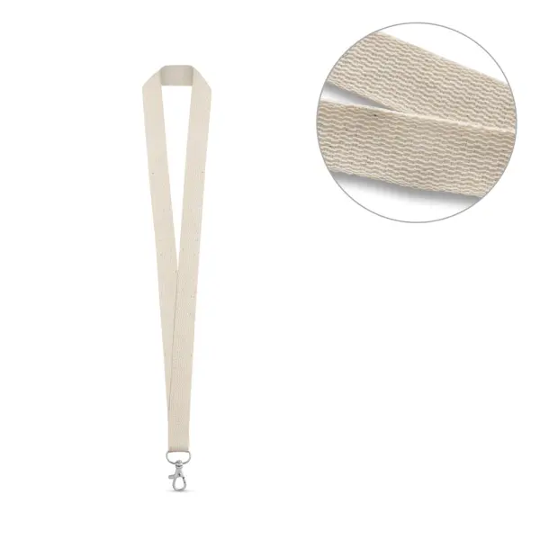 Lanyard 100% cotone - HEATHROW - Immagine 1