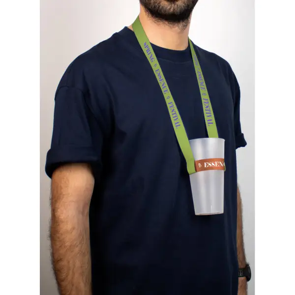 Lanyard per vino SHEFFIELD, set in poliestere con stampa - Immagine 5