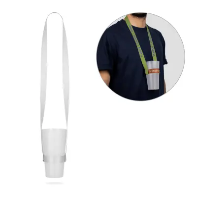 Lanyard per vino SHEFFIELD, set in poliestere con stampa