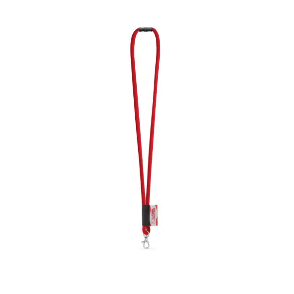 Lanyard economico WISBECH  tubo long Ø7 mm personalizzato - Immagine 3