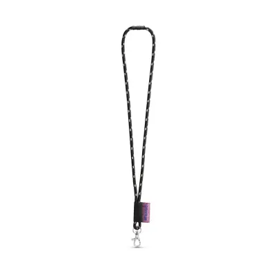 Lanyard economico MANSFIELD con stampa, in poliestere Ø7 mm - Immagine 3