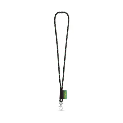 Lanyard economico MANSFIELD con stampa, in poliestere Ø7 mm - Immagine 5