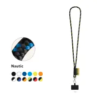 Porta telefono Lanyard NAUTIC lungo con moschettone