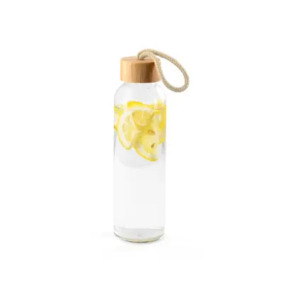 Borraccia in vetro e tappo in bambù 520 ml - CROSBY - Immagine 4