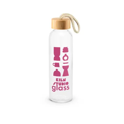 Borraccia in vetro e tappo in bambù 520 ml - CROSBY - Immagine 5