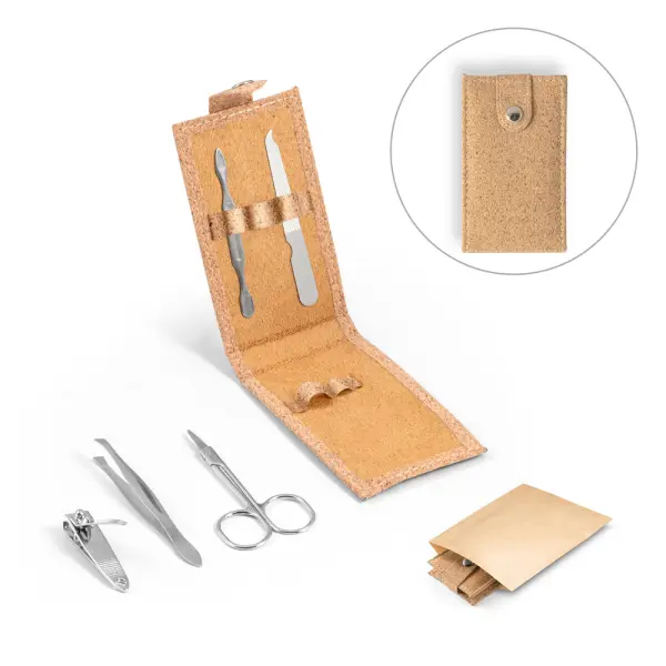 Set manicure in sughero - ZENA - Immagine 1