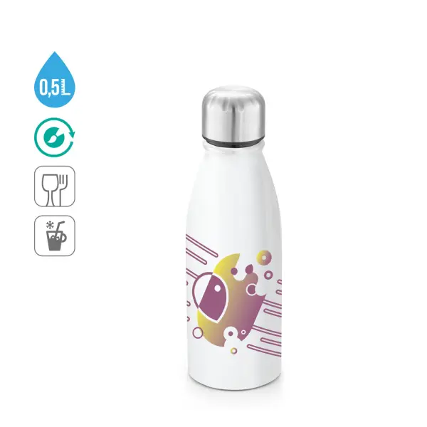 Borraccia in alluminio 500 ml - BILLY - Immagine 1