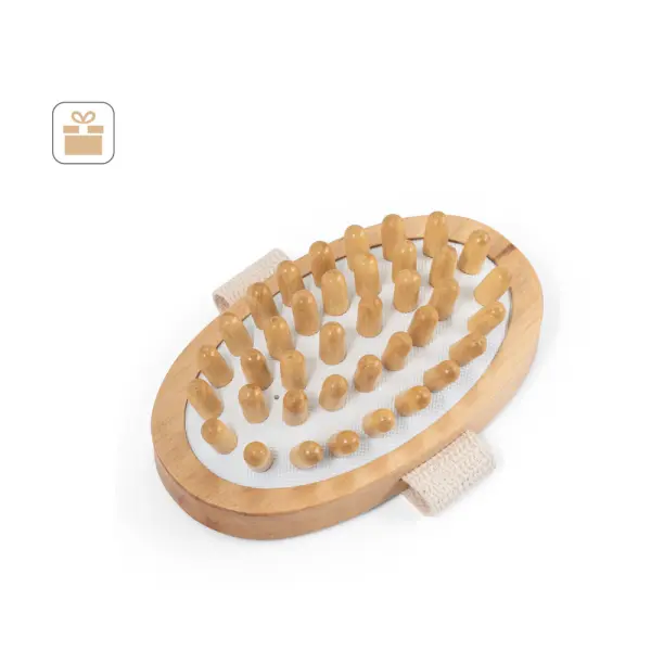 Massaggiatore anticellulite in legno DOWNEY, 250 g/m² - Immagine 3