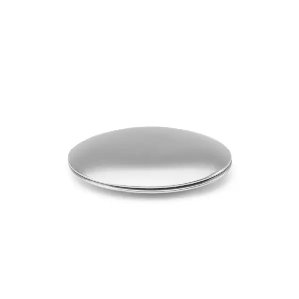 Specchio rotondo bifacciale in alluminio - KAYLA - Immagine 4