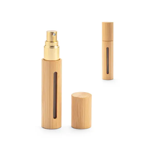 Atomizzatore profumo REESE ricaricabile in bambù naturale da 10 ml - Immagine 1