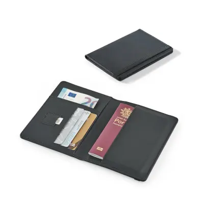 Porta passaporto con chiusura elastica - BRAM