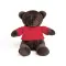 Peluche BEAR 12 cm personalizzato con t-shirt - Anteprima 3