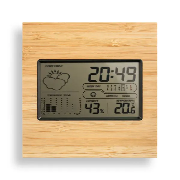 Stazione meteo da tavolo schermo LCD - BROMLEY - Immagine 3