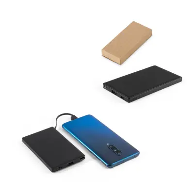 Power bank da 4.000 mAh in ABS riciclato - WIGNER