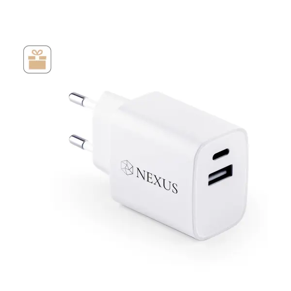 Adattatore di corrente con USB-A 18W - WEGENER - Immagine 3