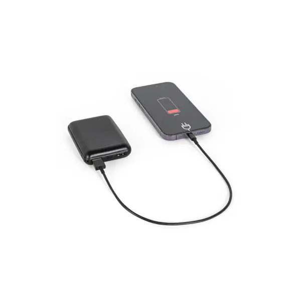 Power bank 8.000 mAh in ABS riciclato - LEAKEY 8 - Immagine 6