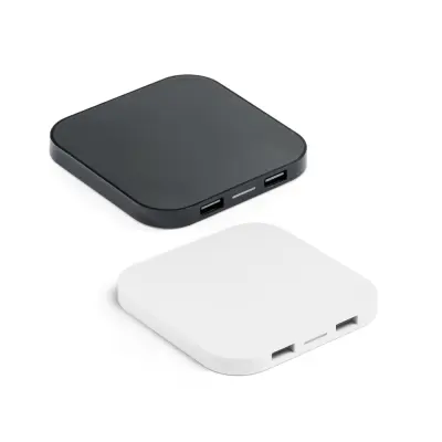 CAROLINE Caricatore wireless e hub USB 20 - Immagine 1