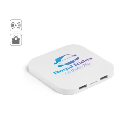 CAROLINE Caricatore wireless e hub USB 20 - Immagine 2