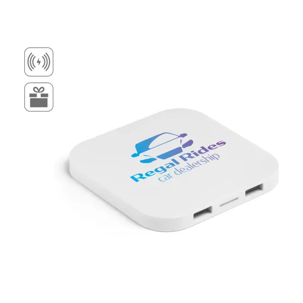 CAROLINE Caricatore wireless e hub USB 20 - Immagine 2