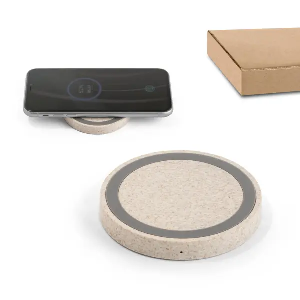Caricatore wireless 15W personalizzabile con il tuo logo - Immagine 1