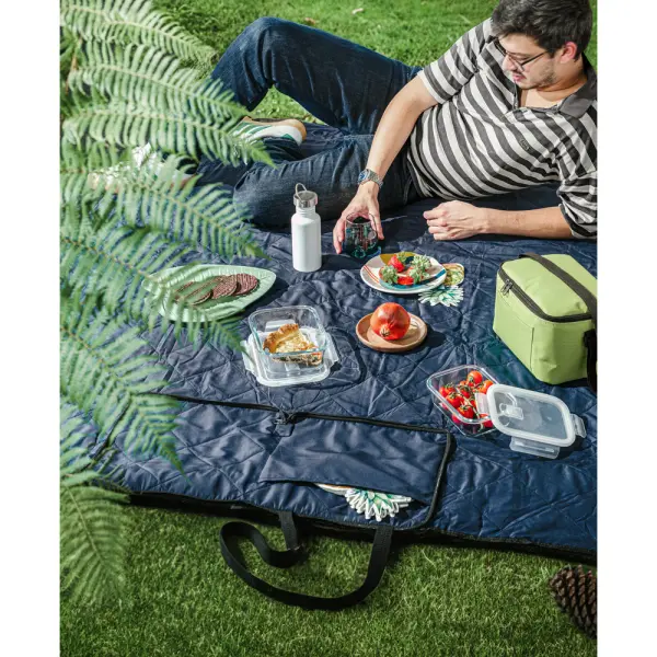 Coperta da picnic pieghevole in rPET - GRADY - Immagine 2