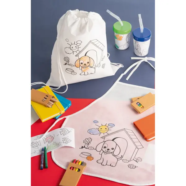 Grembiule per bambino da colorare - NILO - Immagine 2