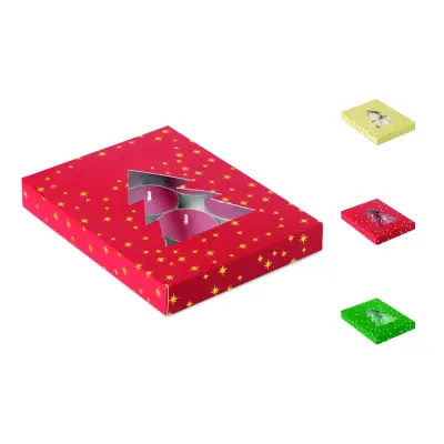 Candela profumata RADIANT 12 tealight personalizzabile